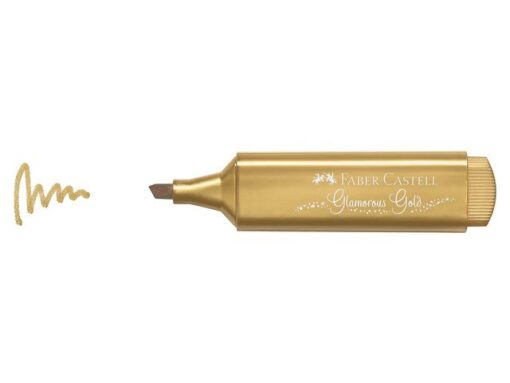 Faber Castell Tekstmarker Faber-Castel Metallic goud