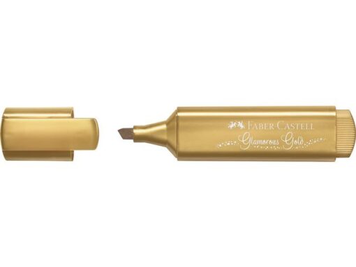 Faber Castell Tekstmarker Faber-Castel Metallic goud