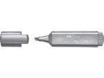 Faber Castell Tekstmarker Faber-Castel Metallic zilver