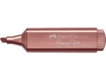 Faber Castell Tekstmarker Faber-Castell 46 metallic rood