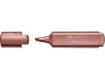 Faber Castell Tekstmarker Faber-Castell 46 metallic rood