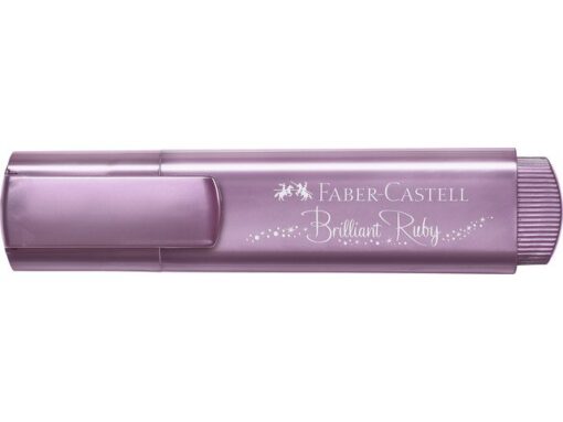 Faber Castell Tekstmarker Faber-Castel Metallic robijn