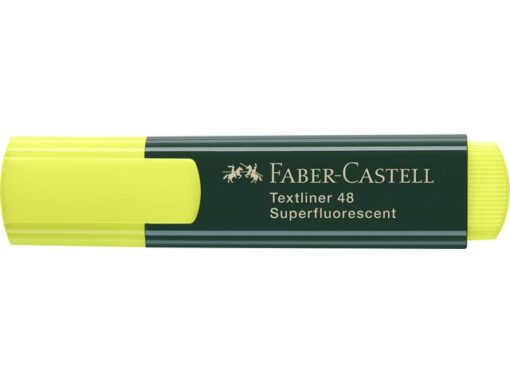 Faber Castell tekstmarker Faber-Castell 48 neon geel