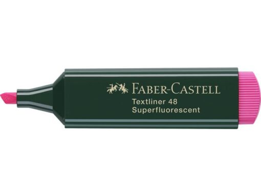 Faber Castell tekstmarker Faber-Castell 48 neon roze
