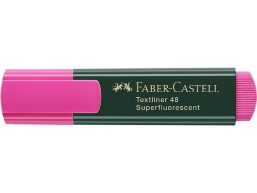 Faber Castell tekstmarker Faber-Castell 48 neon roze