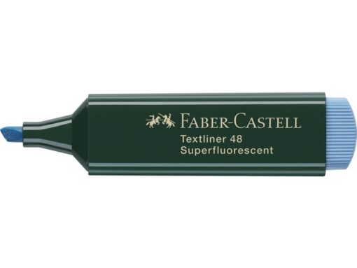 Faber Castell tekstmarker Faber-Castell 48 neon blauw