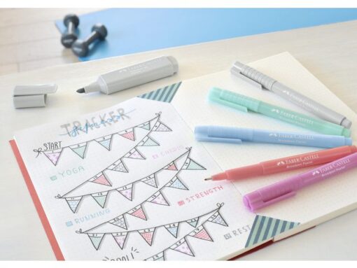 Faber Castell Fineliner Faber-Castell Broadpen Pastel 0.8mm paars/roze