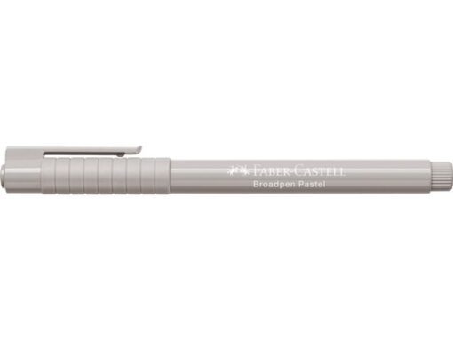 Faber Castell Fineliner Faber-Castell Broadpen Pastel 0.8mm grijs