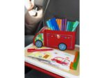 Faber Castell viltstiften Connector 33 stuks met 10 clips in 'vrachtwagen'