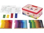 Faber Castell viltstift Faber-Castell Connector 33 stuks in ballerina blik