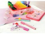 Faber Castell viltstift Faber-Castell Connector 33 stuks in ballerina blik