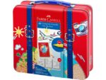 Faber Castell Viltstiften Faber-Castell Connector in reiskoffer, inhoud 46 stuks