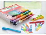 Faber Castell cadeauset Faber-Castell Connector koffer vilstiften 80 stuks