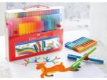 Faber Castell cadeauset Faber-Castell Connector koffer vilstiften 80 stuks