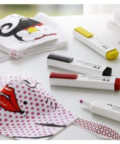 2 en 5 mm. Deze set bevat 5 markers: Geel