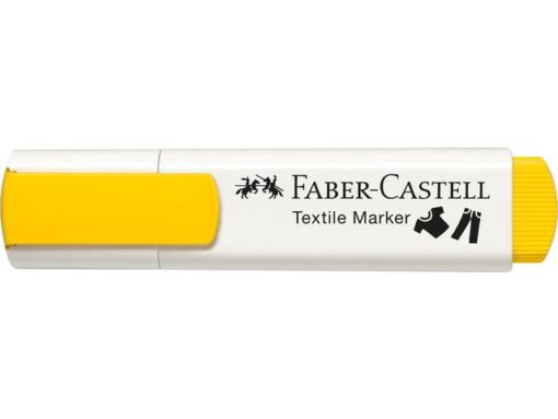 Faber Castell Textielmarkers Faber-Castell 5 stuks