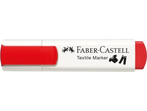 Faber Castell Textielmarkers Faber-Castell 5 stuks