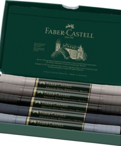 een hoge kwaliteit tekeninstrument dat zowel spontaan schetsen als aquarelleren ondersteunt. De inkt op waterbasis is altijd klaar voor gebruik en is uitstekend bruikbaar in combinatie met water. Kwaliteit is één van Faber-Castell haar belangrijkste punten