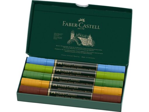 Faber Castell Aquarel marker Faber-Castell Albrecht Dürer, doos á 5 stuks Urban Plein air