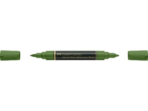 Faber Castell Aquarel marker Faber-Castell Albrecht Dürer 167 permanent   olijfgroen