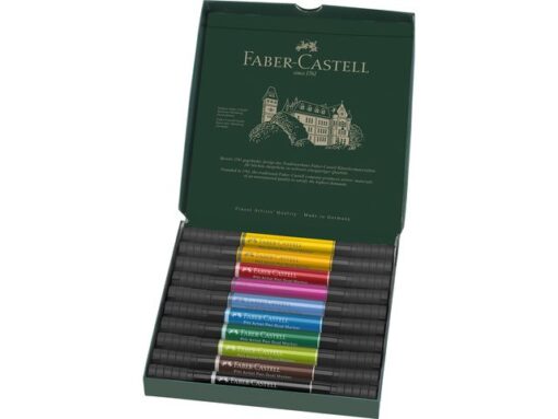 Faber Castell Tekenstift Faber-Castell Pitt Artist Pen duo marker etui a 10 stuks