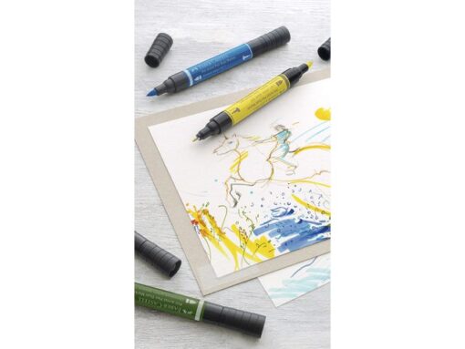 Faber Castell Tekenstift Faber-Castell Pitt Artist Pen duo marker etui a 10 stuks