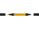Faber Castell Tekenstift Faber-Castell Pitt Artist Pen duo marker 109 chroomgeel donker