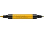 Faber Castell Tekenstift Faber-Castell Pitt Artist Pen duo marker 109 chroomgeel donker