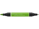 Faber Castell Tekenstift Faber-Castell Pitt Artist Pen duo marker 112 loofgroen