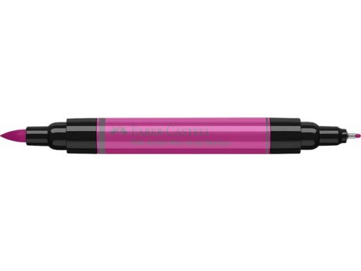 Faber Castell Tekenstift Faber-Castell Pitt Artist Pen duo marker 125     purper middel