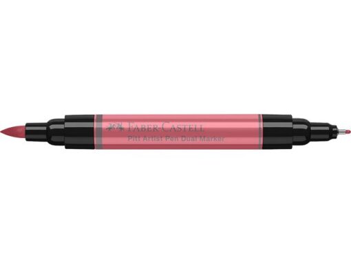 Faber Castell Tekenstift Faber-Castell Pitt Artist Pen duo marker 131 koraal