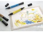 Faber Castell Tekenstift Faber-Castell Pitt Artist Pen duo marker 131 koraal