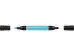 Faber Castell Tekenstift Faber-Castell Pitt Artist Pen duo marker 154 licht kobalt turquoise