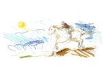 Faber Castell Tekenstift Faber-Castell Pitt Artist Pen duo marker 167 permanent olijf groen