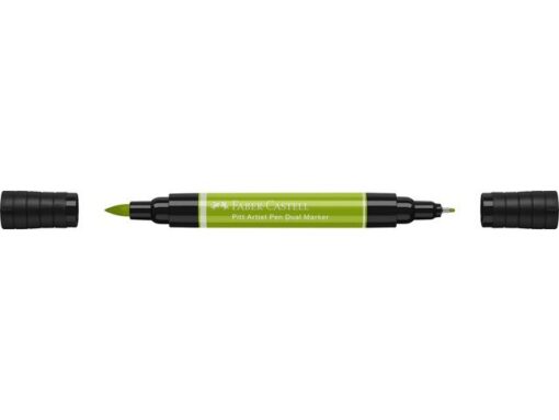 Faber Castell Tekenstift Faber-Castell Pitt Artist Pen duo marker 170 meigroen