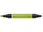 Faber Castell Tekenstift Faber-Castell Pitt Artist Pen duo marker 170 meigroen