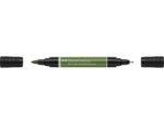 Faber Castell Tekenstift Faber-Castell Pitt Artist Pen duo marker 174 chroomgroen