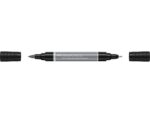 Faber Castell Tekenstift Faber-Castell Pitt Artist Pen duo marker 232 koudgrijs III