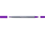 Faber Castell Duo aquarelmarker Faber-Castell Goldfaber 284 paars