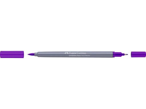 Faber Castell Duo aquarelmarker Faber-Castell Goldfaber 284 paars