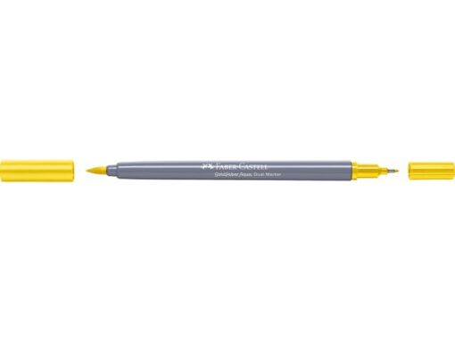 Faber Castell Duo aquarelmarker Faber-Castell Goldfaber 107 cadmium geel