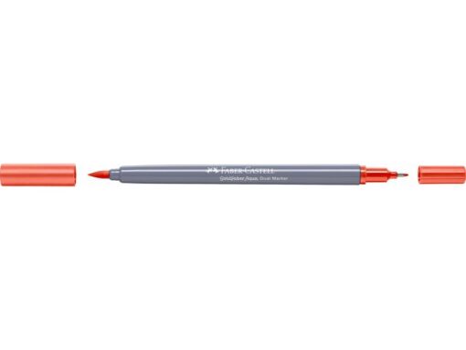 Faber Castell Duo aquarelmarker Faber-Castell Goldfaber 115 donker cadmium oranje