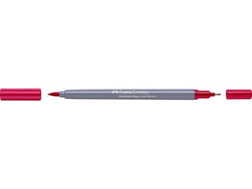 Faber Castell Duo aquarelmarker Faber-Castell Goldfaber 126 karmijn
