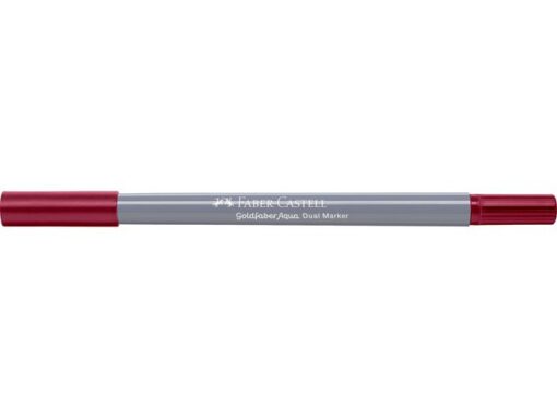 Faber Castell Duo aquarelmarker Faber-Castell Goldfaber 227 scharlaken alazarin rood
