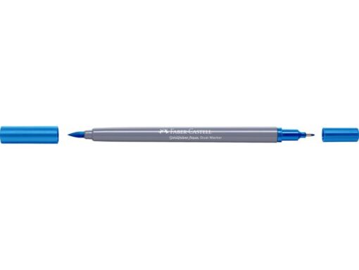 Faber Castell Duo aquarelmarker Faber-Castell Goldfaber 449 azuurblauw
