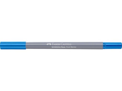 Faber Castell Duo aquarelmarker Faber-Castell Goldfaber 449 azuurblauw