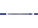 Faber Castell Duo aquarelmarker Faber-Castell Goldfaber 151 hel roodblauw