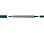 Faber Castell Duo aquarelmarker Faber-Castell Goldfaber 158 diep kobalt groen