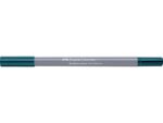 Faber Castell Duo aquarelmarker Faber-Castell Goldfaber 158 diep kobalt groen