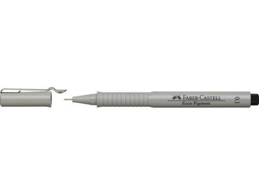 Tekenpen Faber Castell Ecco Pigment 0,1 mm zwart